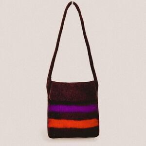 Fair Trade Boho Artisan Wool Crossbody Bag – Himalayan Craftcore Vintage Vibes